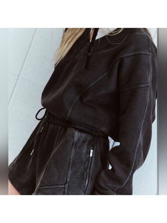 Free People Pants - Free People movement intercept romper. NWT. Black